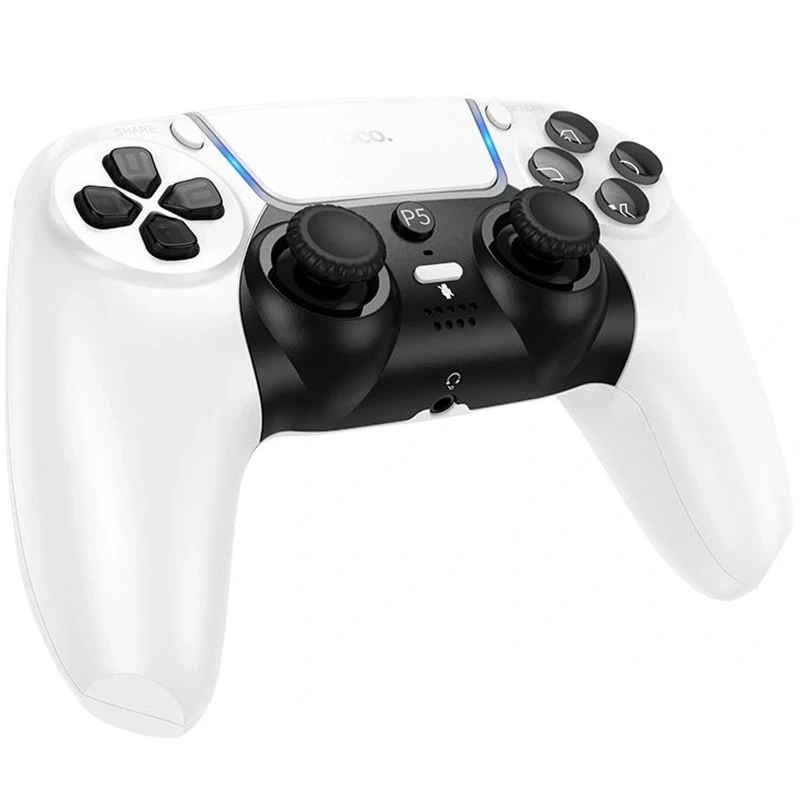 Ігровий джойстик геймпад Hoco GA32 Dragon for PS5 – White. Фото 1 з 3