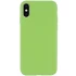 Чохол з закритим низом Silicone Case на Apple iPhone XS (5.8") – М'ятний / Mint. Фото 1 з 1