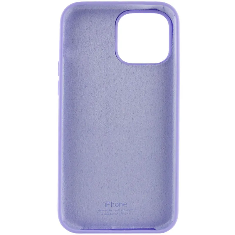 Чехол Silk Full Protective (AA) для Apple iPhone 14 Plus (6.7") – Сиреневый / Dasheen. Фото 2 из 4