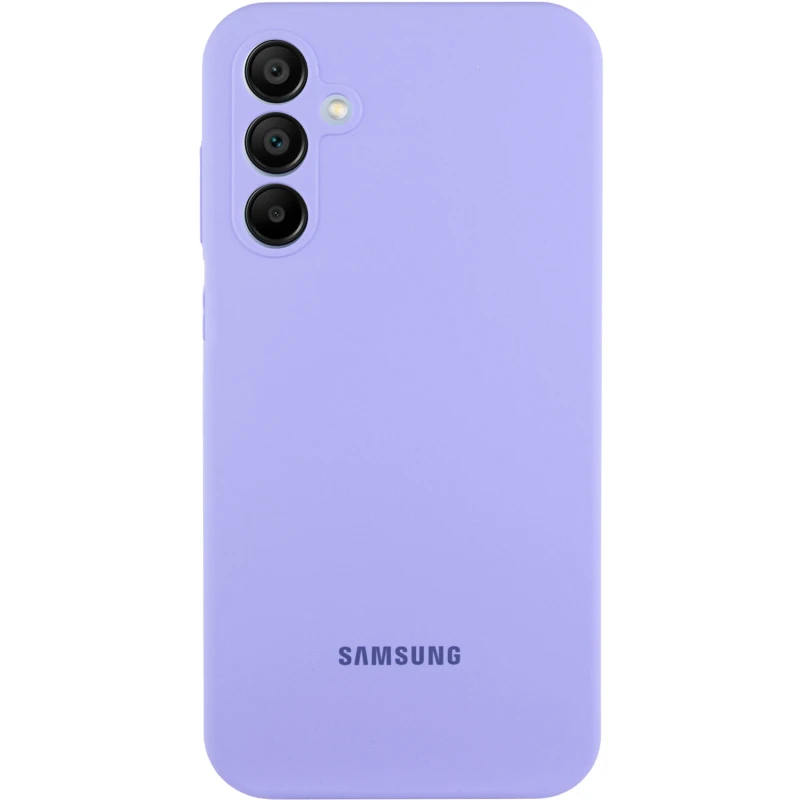 Чехол Silicone Case Lakshmi Premium L с закрытой камерой для Samsung Galaxy A37 5G – Сиреневый / Dasheen. Фото 1 из 1