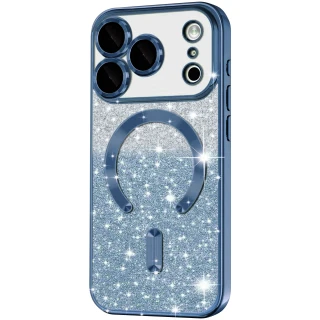 Чохол з блискітками, захисними лінзами на камеру та MagSafe на Apple iPhone 17 Pro (6.3") фото 1 з 1