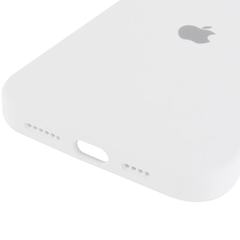 Чохол Silicone Case з закритим низом на Apple iPhone 17 Pro Max (6.9") – Білий / White. Фото 6 з 6