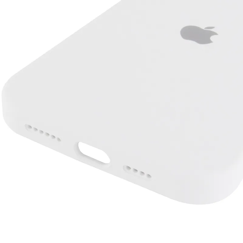 Чехол Silk Full Protective (AA) для Apple iPhone 18 Pro – Белый / White. Фото 5 из 5