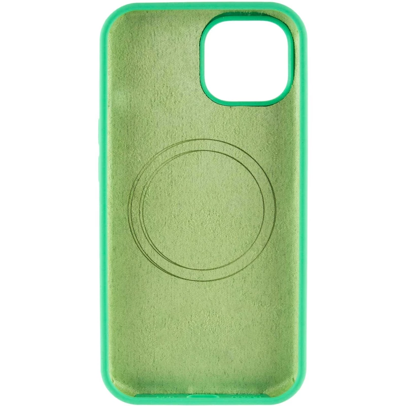 Чохол Silicone Armor Max with MagSafe для Apple iPhone 14 Plus (6.7") – Зелений / Spearmint. Фото 4 з 6