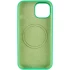 Чохол Silicone Armor Max with MagSafe для Apple iPhone 15 Plus (6.7") – Зелений / Spearmint. Фото 4 з 6