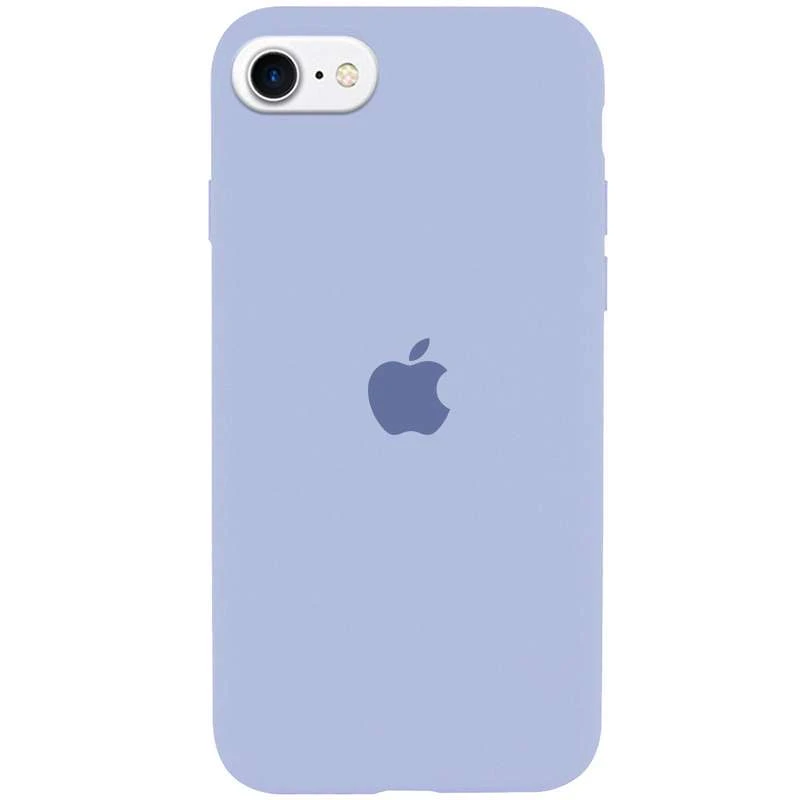 

Чохол Silicone Case з закритим низом на Apple iPhone SE (2020) (Блакитний / Lilac Blue)