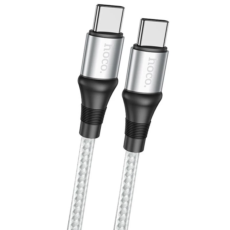 Дата кабель Hoco X50 "Excellent" Type-C to Type-C (1m) – Сірий. Фото 1 з 6