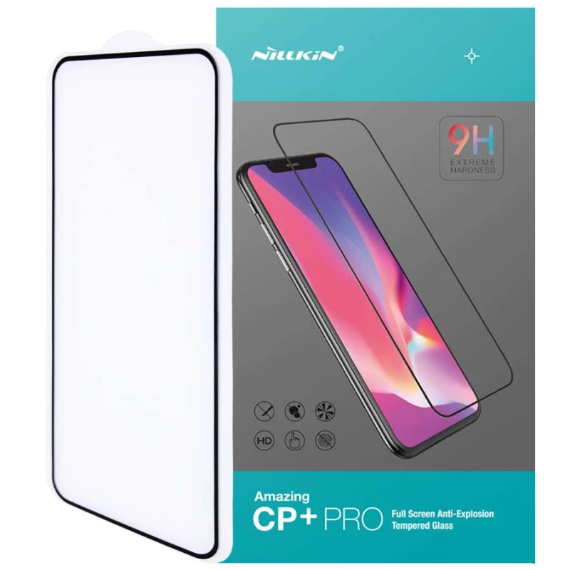 

Защитное стекло Nillkin (CP+PRO) для Xiaomi Mi 10T Lite (Черный), Чорний