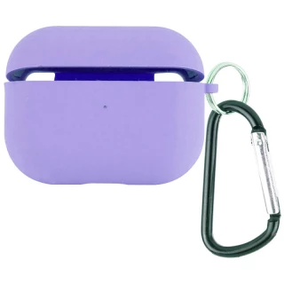 Силіконовий футляр з мікрофіброю для навушників Airpods 4 фото 1 з 2