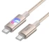 Дата кабель Hoco U144 New Type-C to Type-C 60W (1.2m) – Gold. Фото 3 из 4