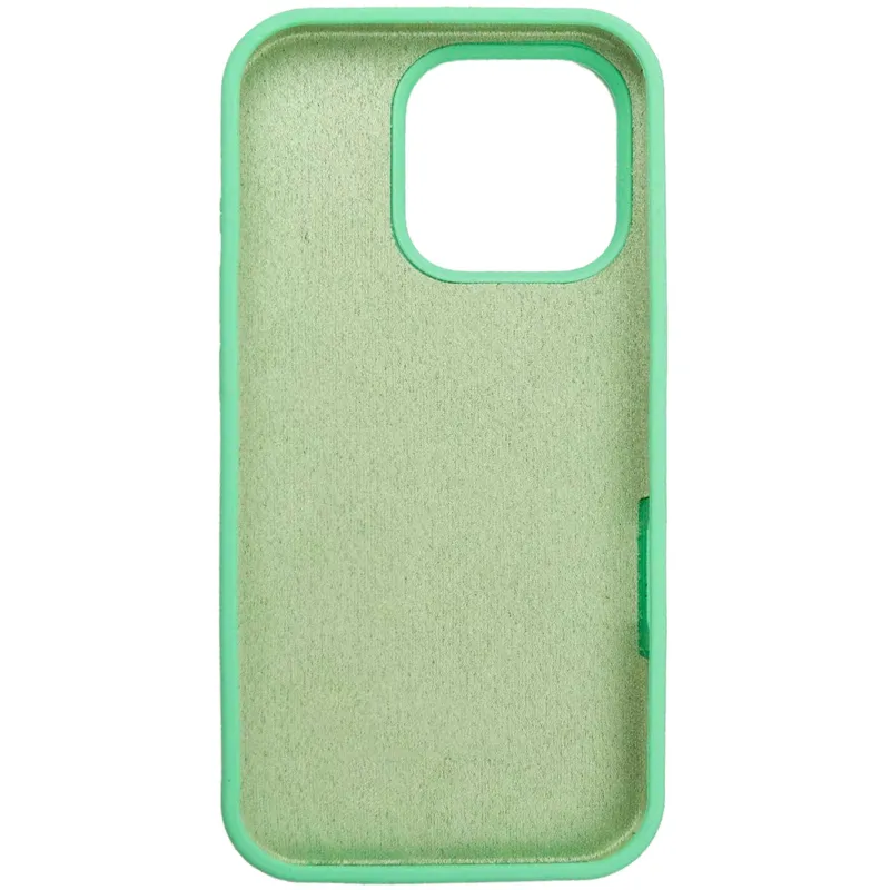 Чехол Silk Full Protective (AA) NO LOGO для Apple iPhone 16 Pro Max – Зеленый / Spearmint. Фото 6 из 9