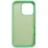 Чехол Silk Full Protective (AA) NO LOGO для Apple iPhone 16 Pro – Зеленый / Spearmint. Фото 7 из 9