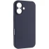 Чохол Silk Full Camera Protective (AA) NO LOGO для Apple iPhone 16 Plus – Темно-синій / Midnight blue. Фото 1 з 7