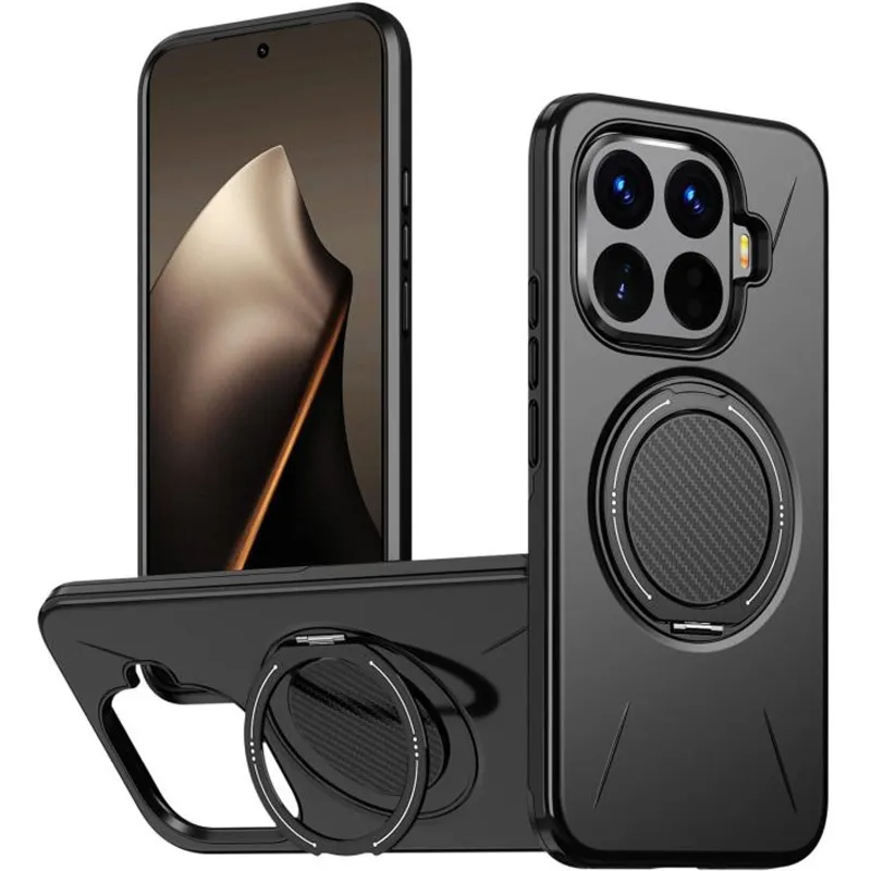 TPU+PC чохол Kalebol Magnetic Case для Xiaomi 15T Pro – Black. Фото 2 з 3