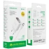 МЗП Borofone BA58A with digital display 2.4A (2USB-A) + кабель USB to Type-C – White. Фото 6 з 6