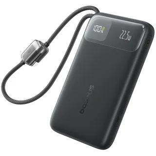 Портативное ЗУ Power Bank Baseus EnerFill FC11 PD22.5W with cable 10000 mAh (2USB-C) (E0027R) — Cosmic Black