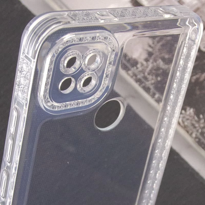 Силиконовый чехол с узором на Xiaomi Redmi 9C – Прозрачный. Фото 6 из 8