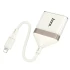 Перехідник Hoco UA40 Crystal 2in1 Lightning to SD/TF (0.15m) – Apricot. Фото 3 з 5