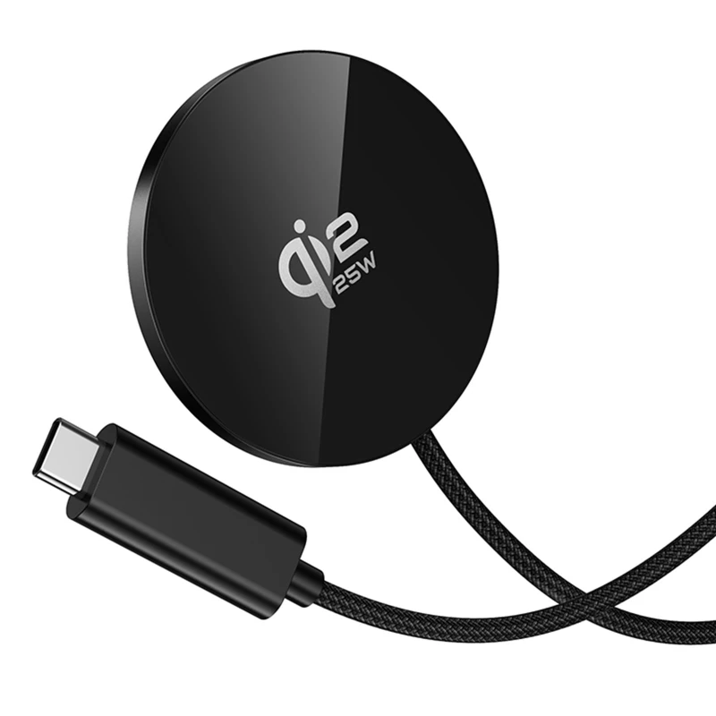 БЗП Hoco CW63 Pro Fast Qi2 magnetic 25W – Black. Фото 4 з 5