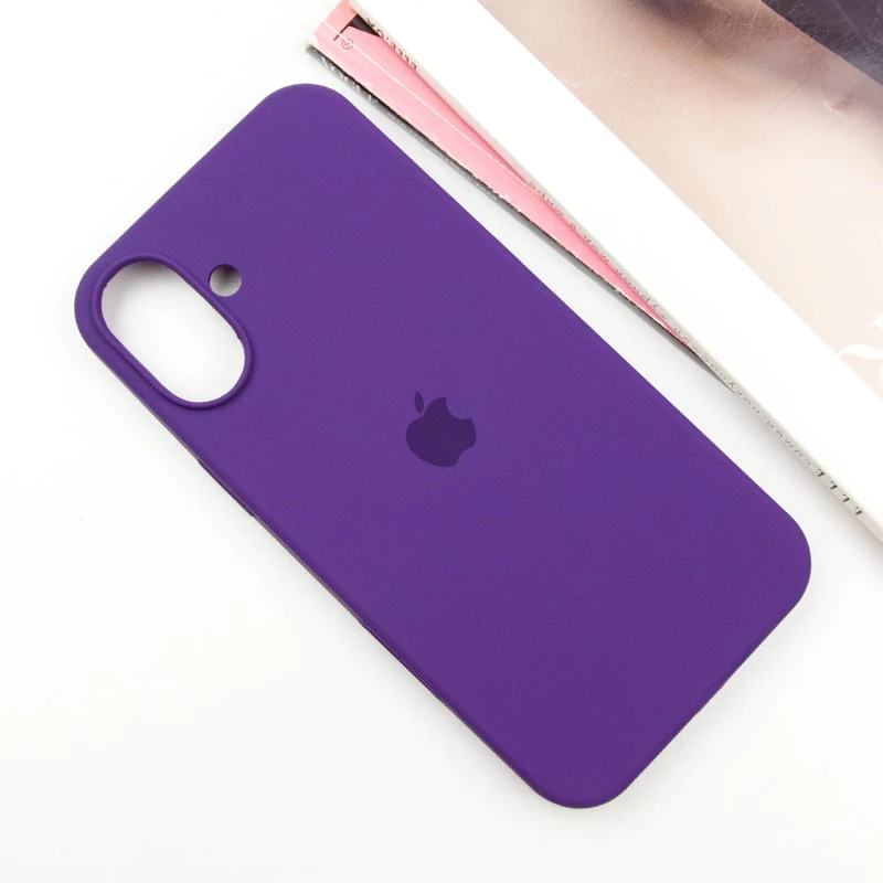 Чохол Silicone Case з закритим низом на Apple iPhone 16 Plus – Фіолетовий / Amethyst. Фото 2 з 8