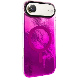 Силіконовий чохол Shiny Mountain (MagFit) для Apple iPhone 17 Air (6.5") — Pink