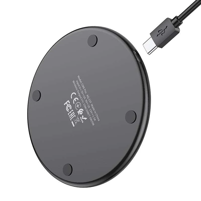 БЗП HOCO CW6 Pro Easy 15W – Чорний. Фото 2 з 5