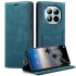 Шкіряний чохол-книжка CaseMe Velvet Nubuck для Xiaomi Redmi Note 15 Pro+ 5G – Blue. Фото 2 з 4