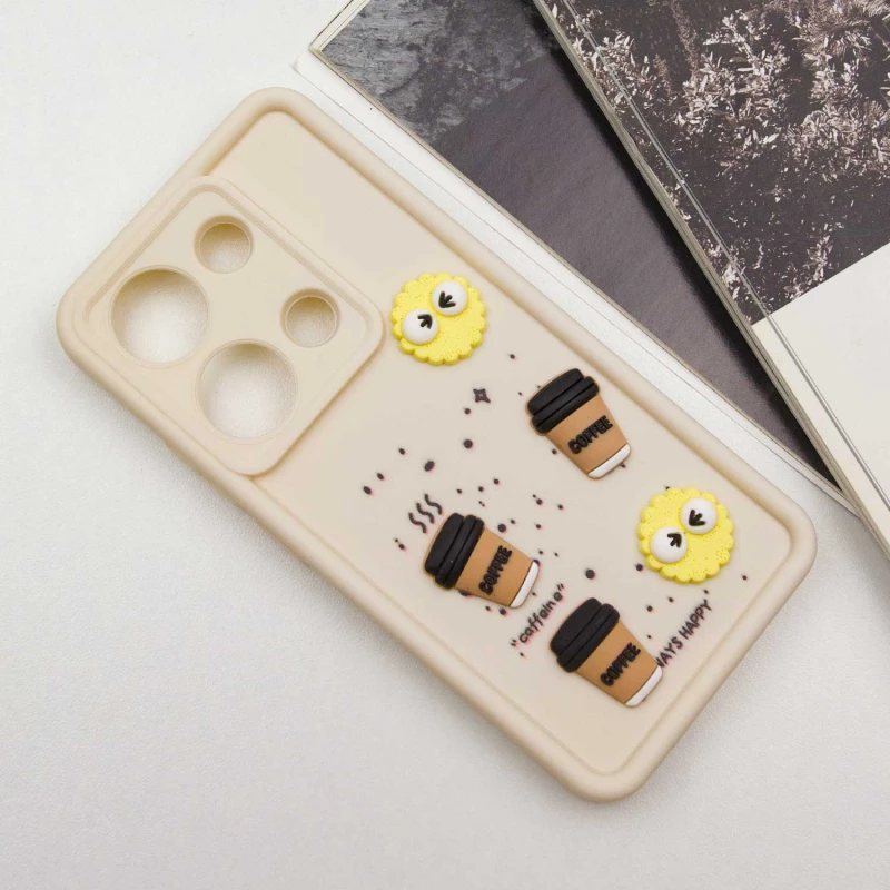 Чехол TPU Toys Case для Xiaomi Redmi Note 13 4G – Sand / Always Happy. Фото 2 из 6