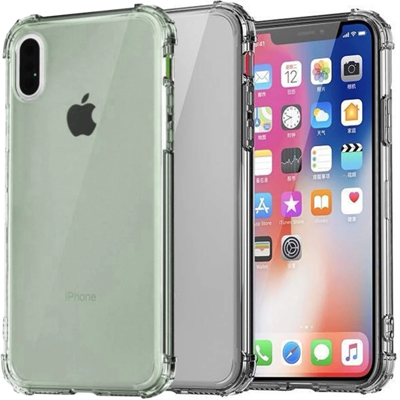Силіконовий чохол з критими бортами на Apple iPhone X (5.8") фото 1 з 1