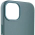 Кожаный чехол Leather Case с MagSafe для Apple iPhone 14 (6.1") – Pine green. Фото 5 из 9