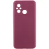 Чохол Silicone Case Lakshmi Premium із закритою камерою для Xiaomi Redmi 12C / Poco C55 – Бордовий / Plum. Фото 2 з 12