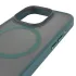 TPU+PC чохол Metal Buttons with Magnetic Fit для Apple iPhone 15 Pro Max (6.7") – Зелений / Dark Green. Фото 6 з 7