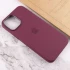 Чохол Silicone case Premium з Magsafe та анімацією на Apple iPhone 12 – Бордовий / Plum. Фото 7 з 7