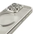 Хромовый TPU чехол с MagSafe для Apple iPhone 13 Pro Max (6.7") – silver. Фото 4 из 5