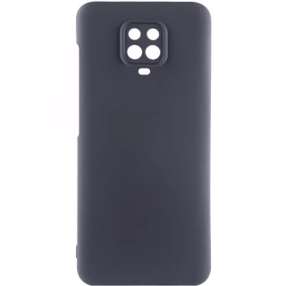Чохол Silicone Case Lakshmi Premium із закритою камерою для Xiaomi Redmi Note 9s / Note 9 Pro / Note 9 Pro Max — Сірий / Dark Gray