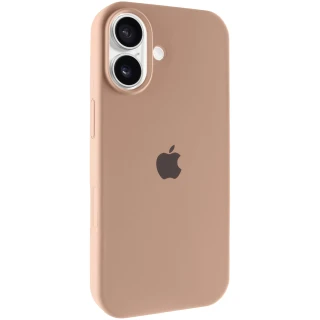 Чохол Silicone Case з закритим низом на Apple iPhone 16 фото 1 з 6