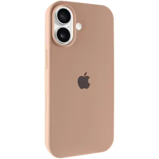 Чохол Silk Full Protective (AA) для Apple iPhone 16 — Бежевий / Desert Gold