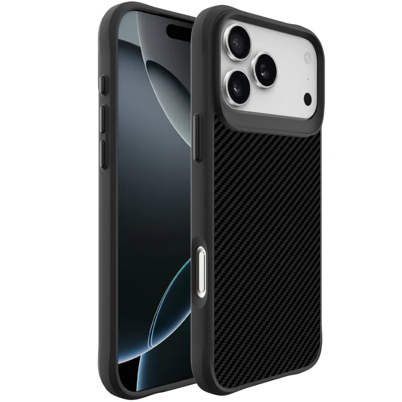 TPU+PC чохол Space Carbon collection для Apple iPhone 17 Pro Max (6.9") фото 2 з 2