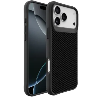TPU+PC чохол Space Carbon collection для Apple iPhone 17 Pro Max (6.9") фото 1 з 5