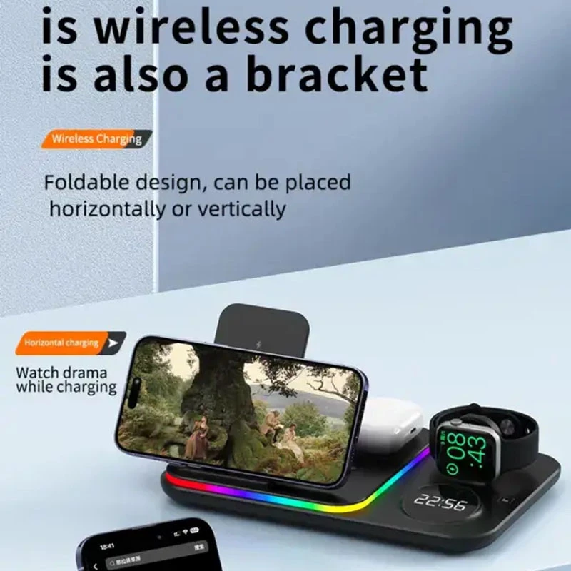 БЗП + годинник A82 4in1 – Black. Фото 6 з 6