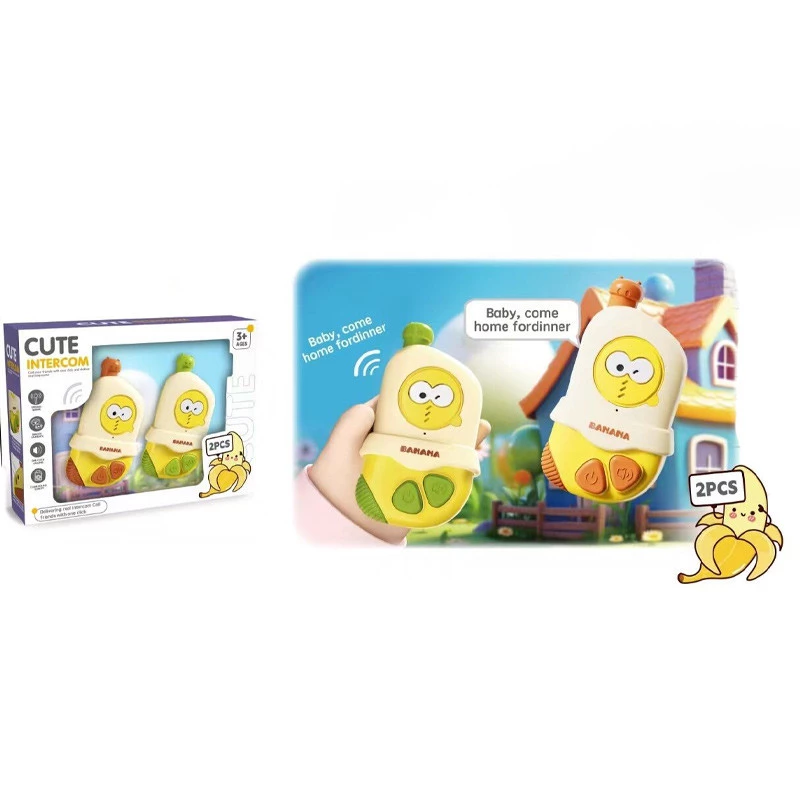 Дитяча навчальна рація ME-213 Banana Cute Intercom (2pcs) – Yellow. Фото 5 з 5