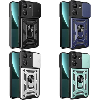 Ударопрочный чехол Serge Ring с защитой камеры для Xiaomi Poco C65 фото 1 Ударопрочный чехол Serge Ring с защитой камеры для Xiaomi Poco C65 фото 1 из 4