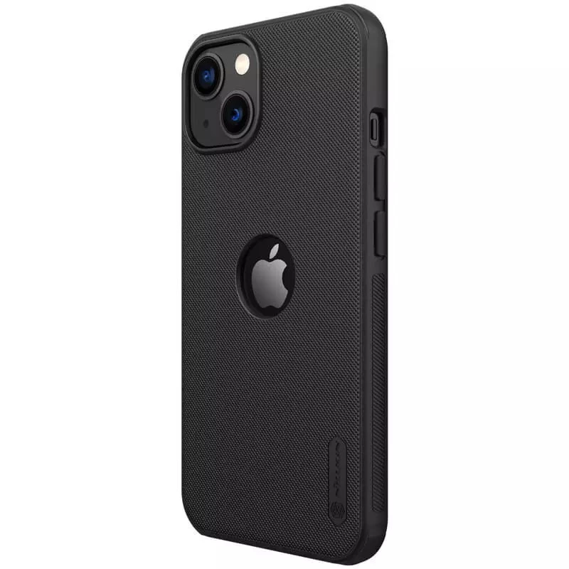 Чохол Nillkin Matte Pro з лого на Apple iPhone 14 (6.1") – Чорний. Фото 4 з 6