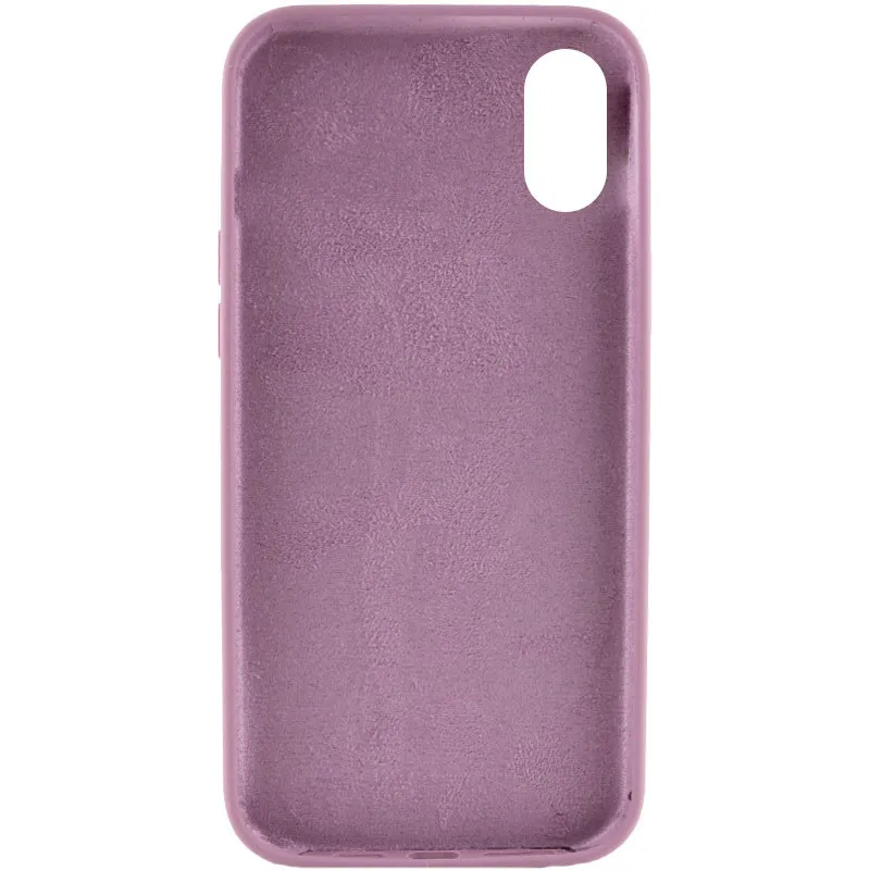 Чохол Silk Full Protective (AA) NO LOGO для Apple iPhone XS (5.8") – Ліловий / Lilac Pride. Фото 2 з 3