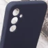 Чохол Silicone Case Lakshmi Premium з закритою камерою на Samsung Galaxy S25+ – Темно-синій / Midnight blue. Фото 9 з 11