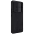 Шкіряний чохол-книжка Nillkin Qin Pro Camshield для Samsung Galaxy A56 5G – Чорний. Фото 4 з 5