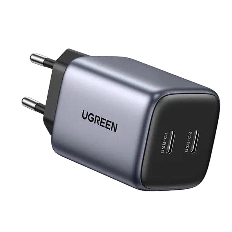 

МЗП UGREEN CD294 Nexode 45W (2USB-C) (Space Gray)