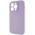 Чехол с закрытым низом Silicone Case для Apple iPhone 16 Pro Max – Сиреневый / Lilac. Фото 7 из 13