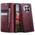 Шкіряний чохол-книжка CaseMe Velvet Matte для Xiaomi Redmi Note 15 Pro+ 5G – Red. Фото 2 з 6