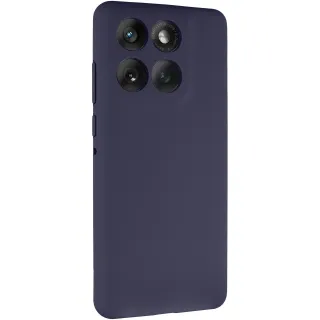 Чохол Silicone Case Lakshmi Premium із закритою камерою для Motorola Edge 60 — Темно-синій / Midnight blue
